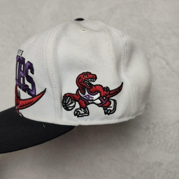 Toronto Raptors Hat Cap Snap Back Mens One Size White NBA Basketball '47 - Picture 4 of 8